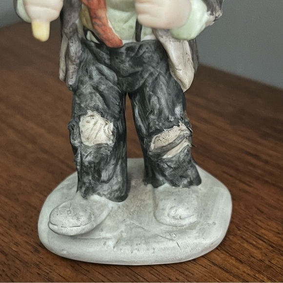 Vintage FLAMBRO Collection 5" Emmett Kelly Jr. Hobo Clown With Balloons - Picture 3 of 7